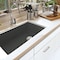 Nantucket Sinks 34-Inch Fireclay Kitchen Sink Wellfleet-3419MatteBlack - alternate 2